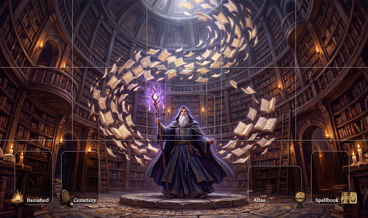 Archimago playmat, full artwork