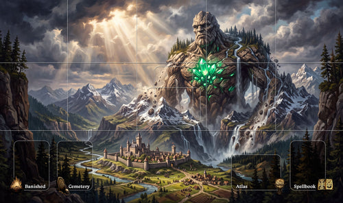 Avatar of Earth playmat, full artwork