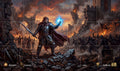 Battlemage playmat, full artwork