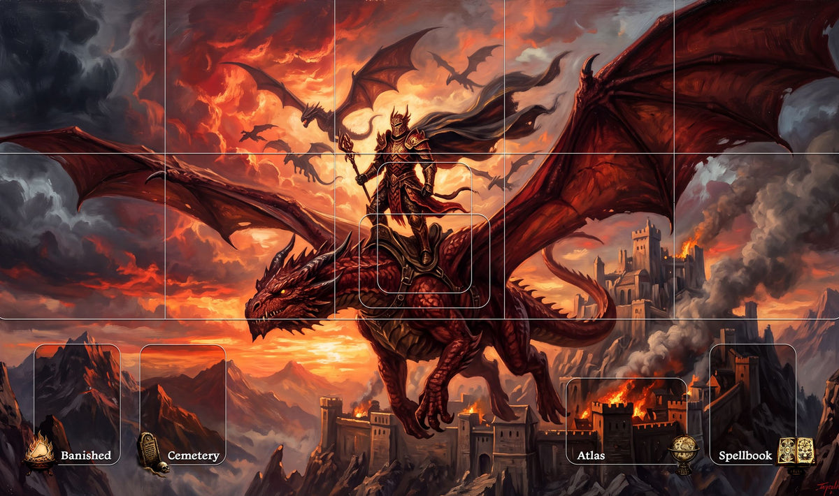 Dragonlord playmat, full artwork