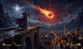 Harbinger playmat, full artwork