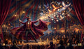 Magician playmat, full artwork