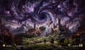 Realm-Eater playmat, full artwork
