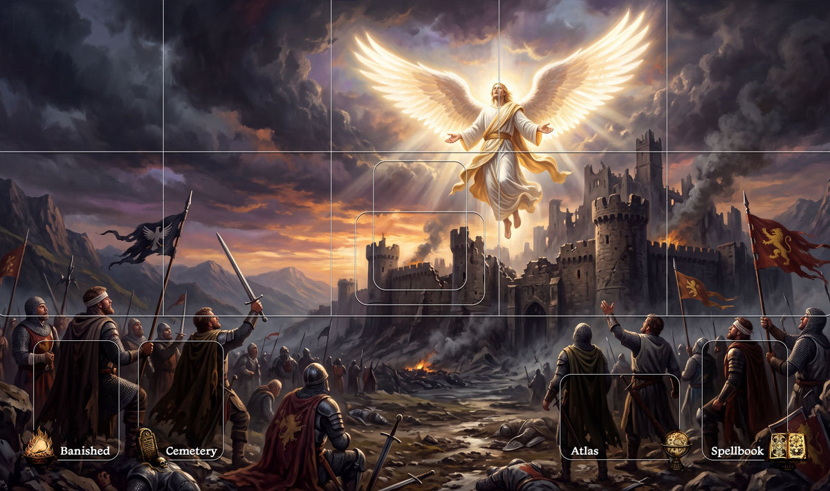 Savior playmat, full artwork