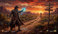 Spellslinger playmat, full artwork