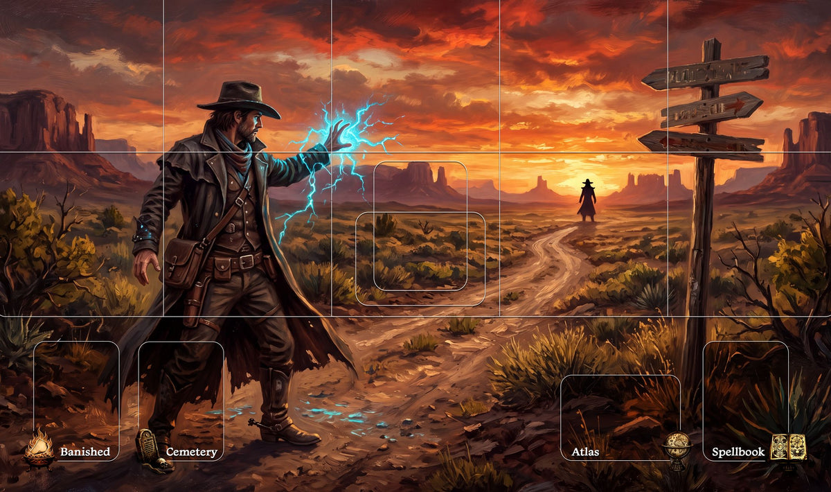 Spellslinger playmat, full artwork